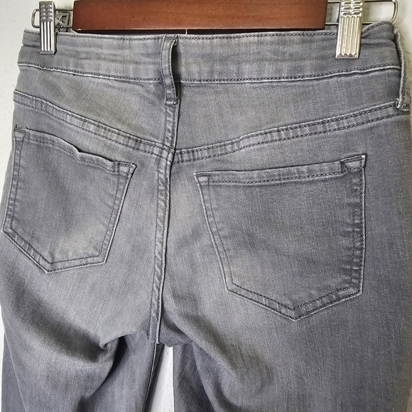Old Navy Rockstar Jeans Womens 2 Slate Gray Skinny Low Rise - Picture 9 of 11